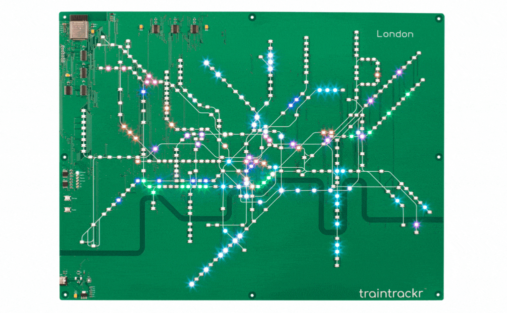 London Underground Large (Elizabeth Line + Northern Line Extension)