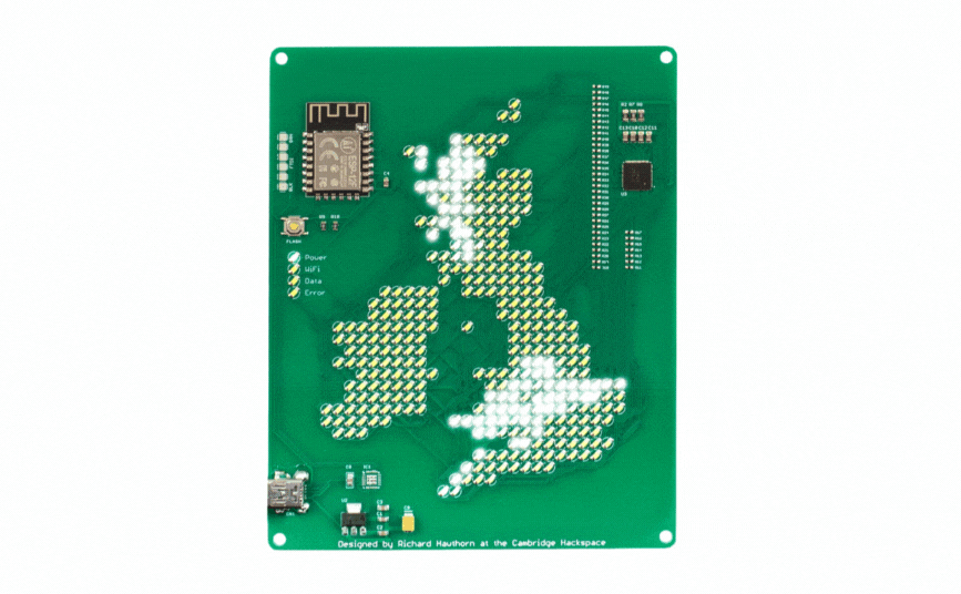 UK and Ireland Map Trackr